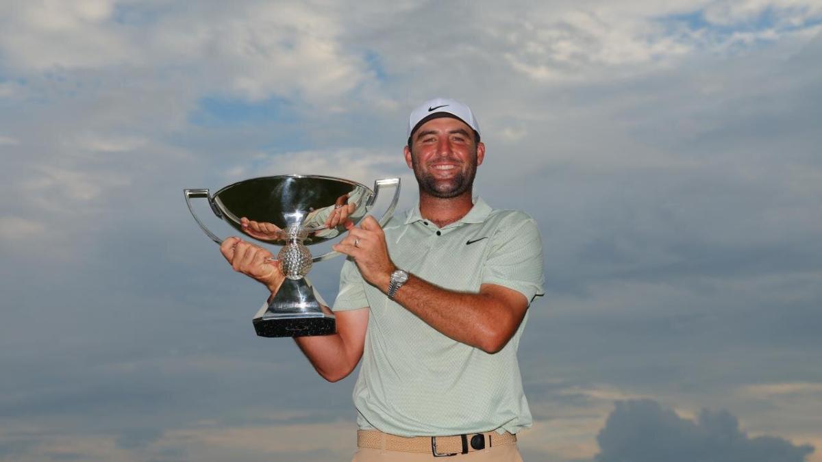 Golfer Scottie Scheffler